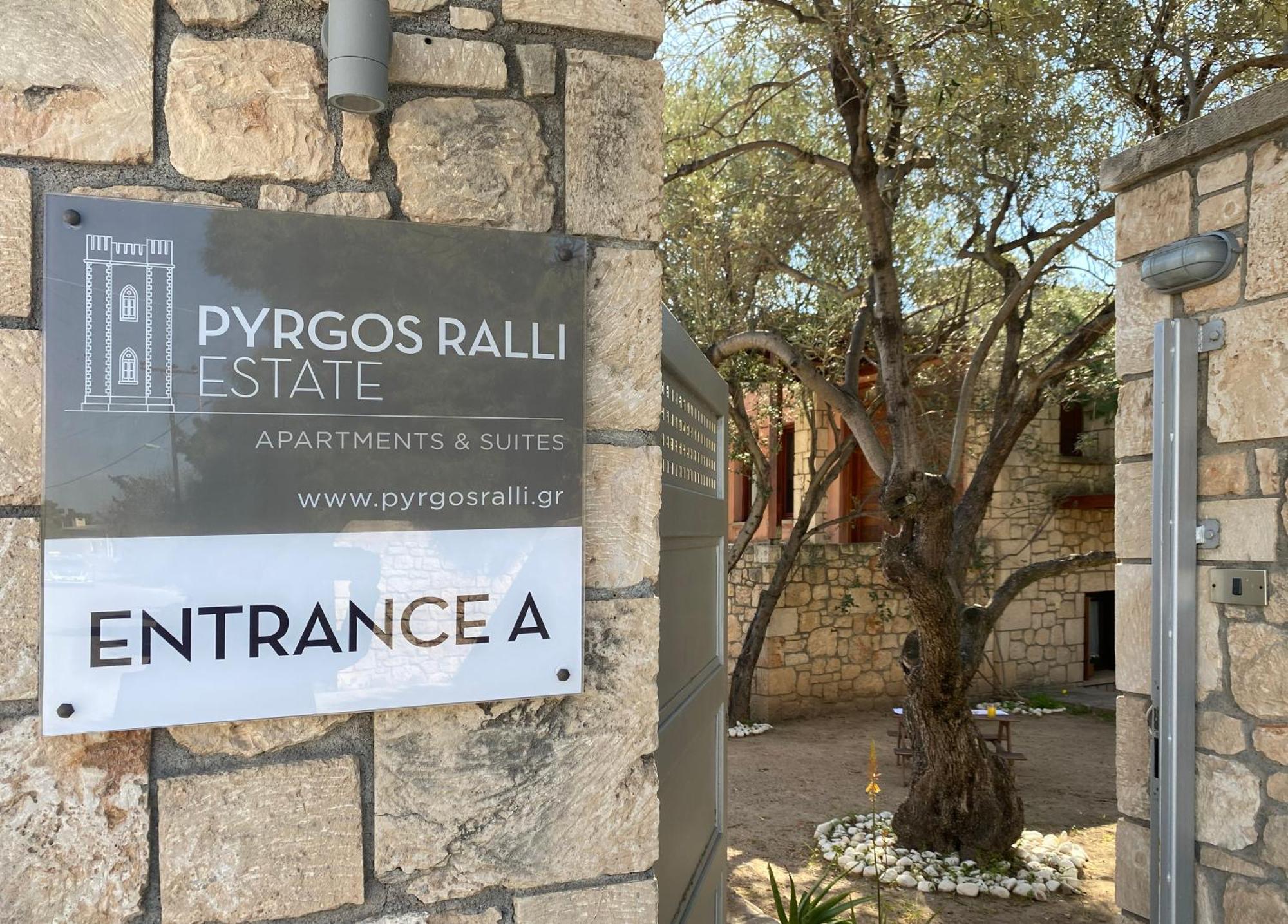 Pyrgos Ralli Estate Guesthouse Aegina Exteriör bild